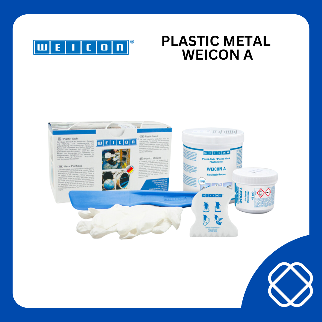 Plastic Metal : ซีเมนต์เหล็ก WEICON A
