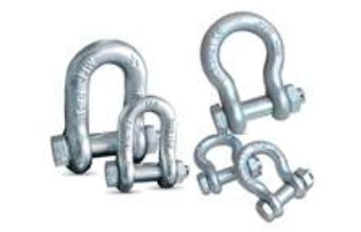 สะเก็นตัวยูเหล็ก มีขนาดให้เลือก SCREW PIN BOW SHACKLE GALV.