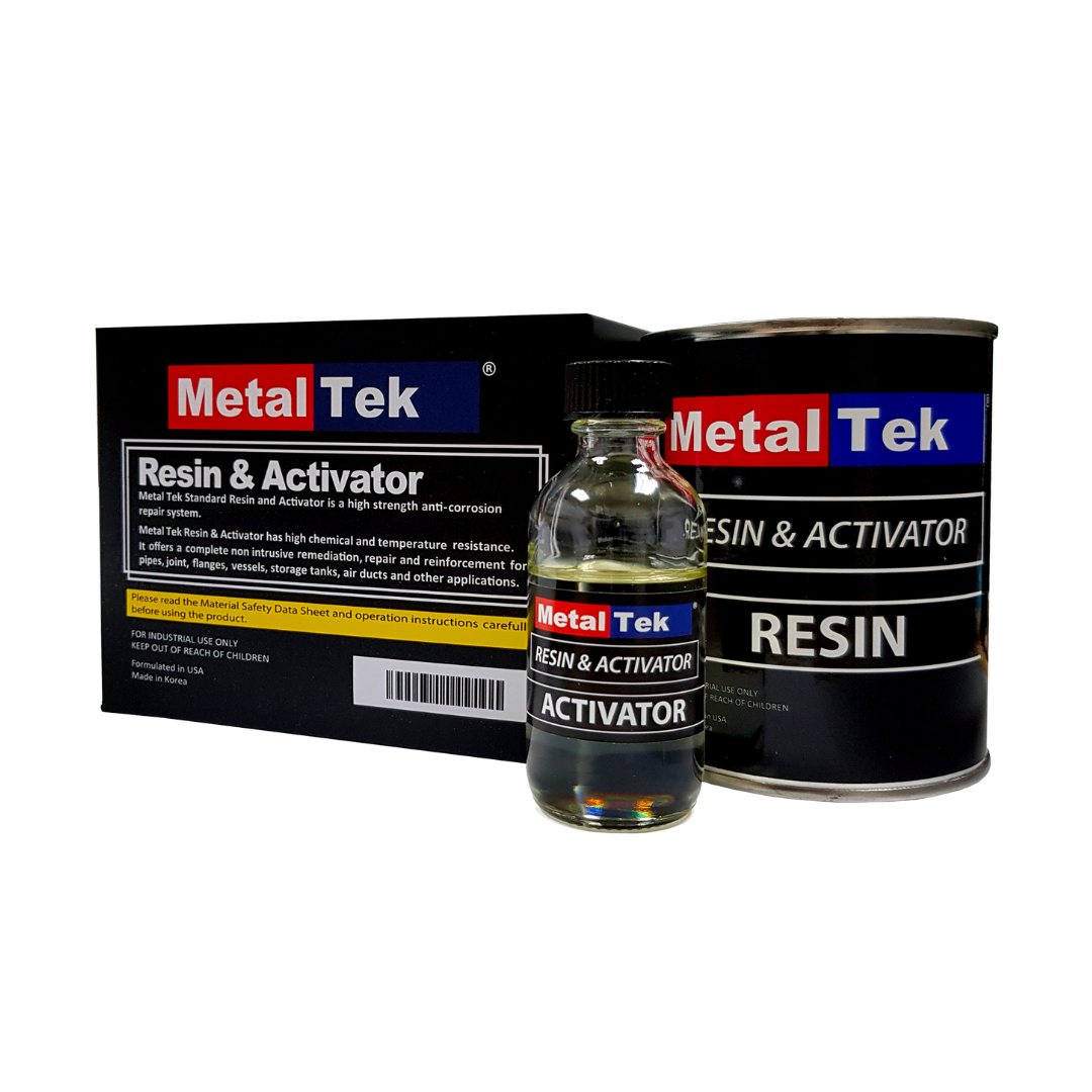 METAL-TEK STRONG BACK RESIN & ACTIVATOR