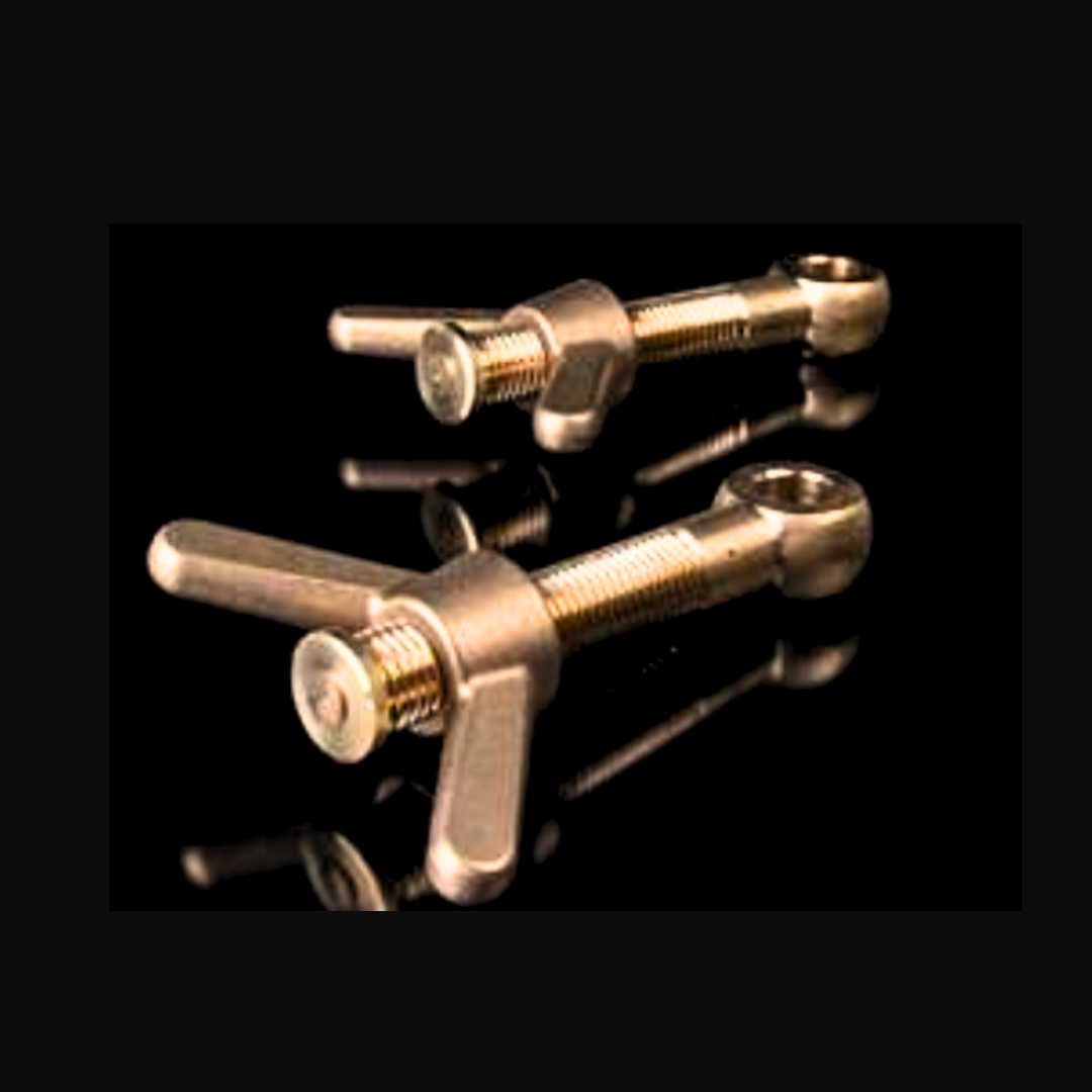 Brass Dog Bolts สกรูหางปลา ทองเหลือง