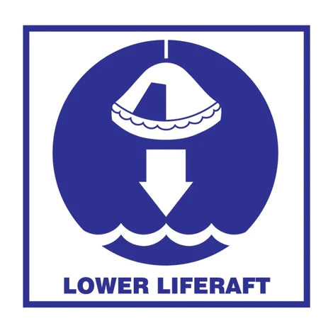 IMO - Lower liferaft