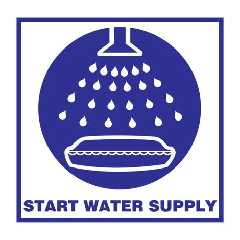 IMO - Start water spray