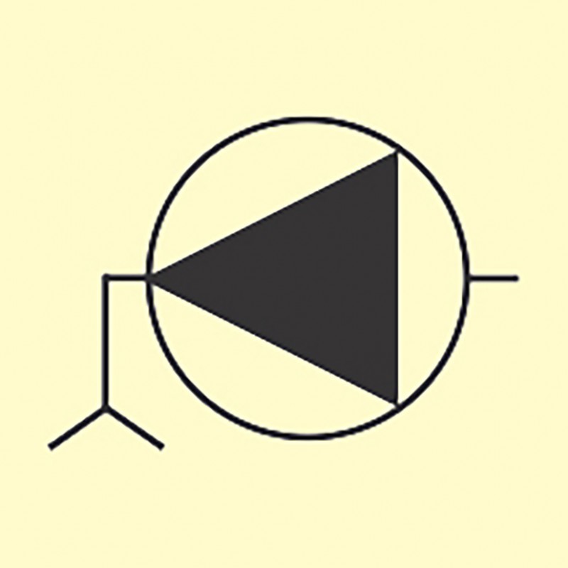 FIRE CONTROL SIGN BILGE PUMP 150x150 MM