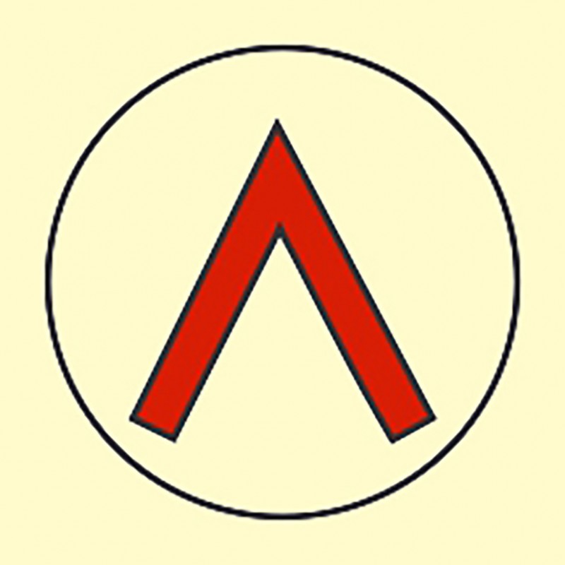 FIRE CONTROL SIGN FLAME DETECTOR 150x150 MM