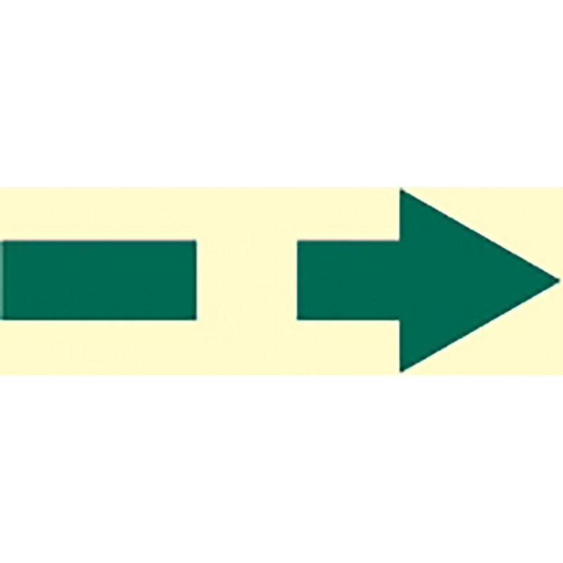 FIRE CONTROL SIGN SECONDARY MEANS OF ESCAPE 150x150 MM