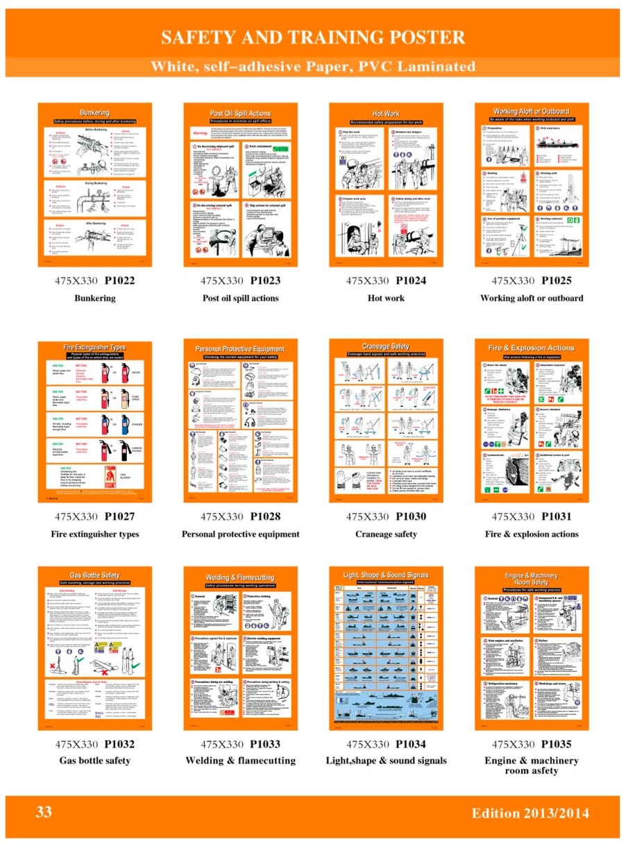 SAFETY AND TRAINING POSTER