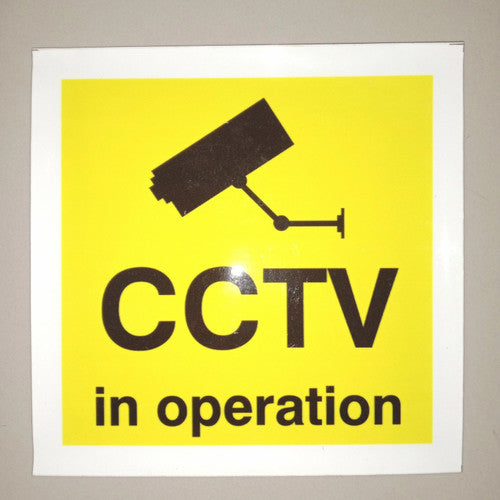 CCTV In Operation 150 x 150