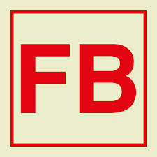 ÊFIRE CONT SYMBOL, 150 x 150 MM, FB