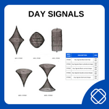 DAY SIGNAL (STYLE AVAILABLE) ทุ่นสัญญาณสำหรับเรือ