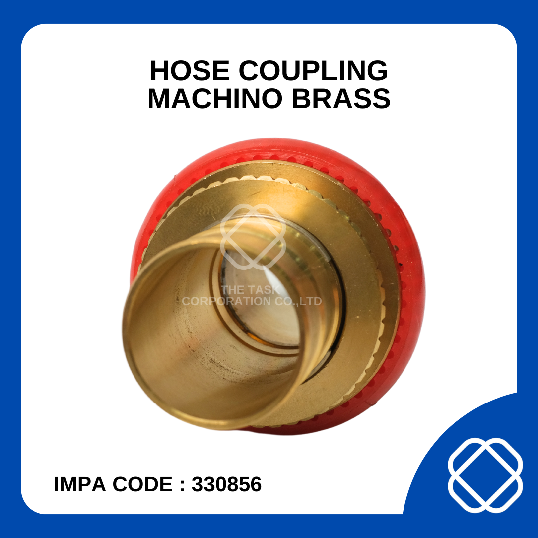 ข้อต่อดับเพลิงทองเหลือง HOSE COUPLING MACHINO BRASS