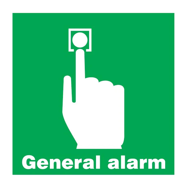 General alarm 150 x 150 MM.