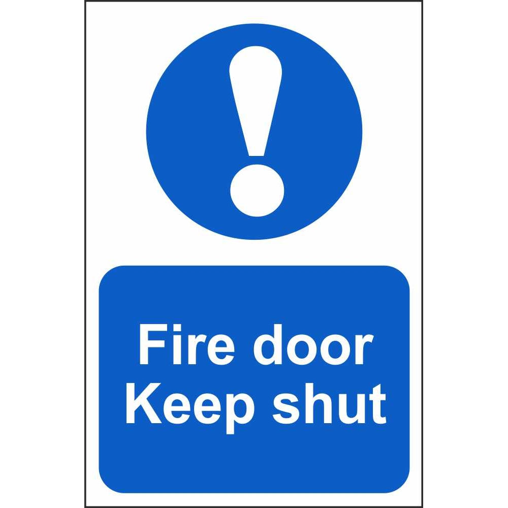 Fire door keep shut